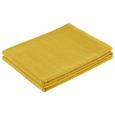 Überwurf Solid One Gelb 140x210 cm - Gelb, Textil (140/210cm)