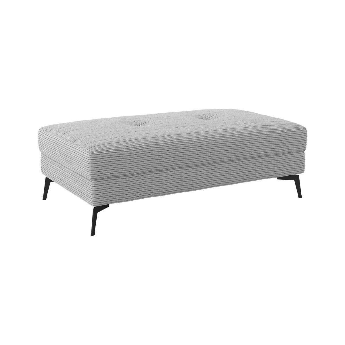Tabure Zero - svijetlo siva, Trend, tekstil (140/80cm)