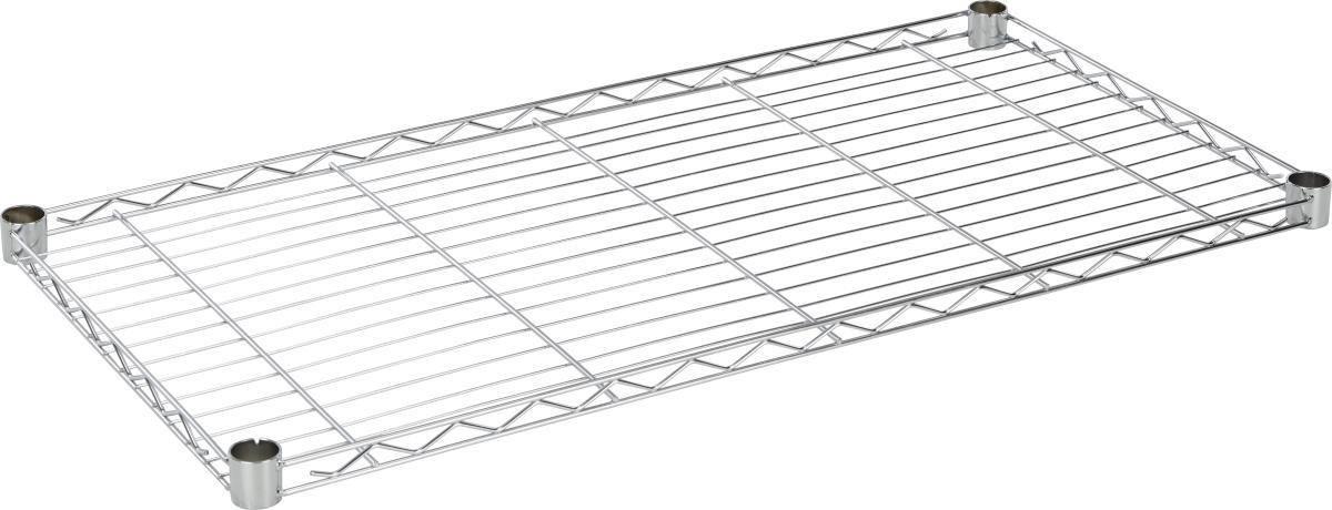 Regalboden aus Stahl - Silberfarben, Modern, Metall (91/4/46cm) - Mömax
