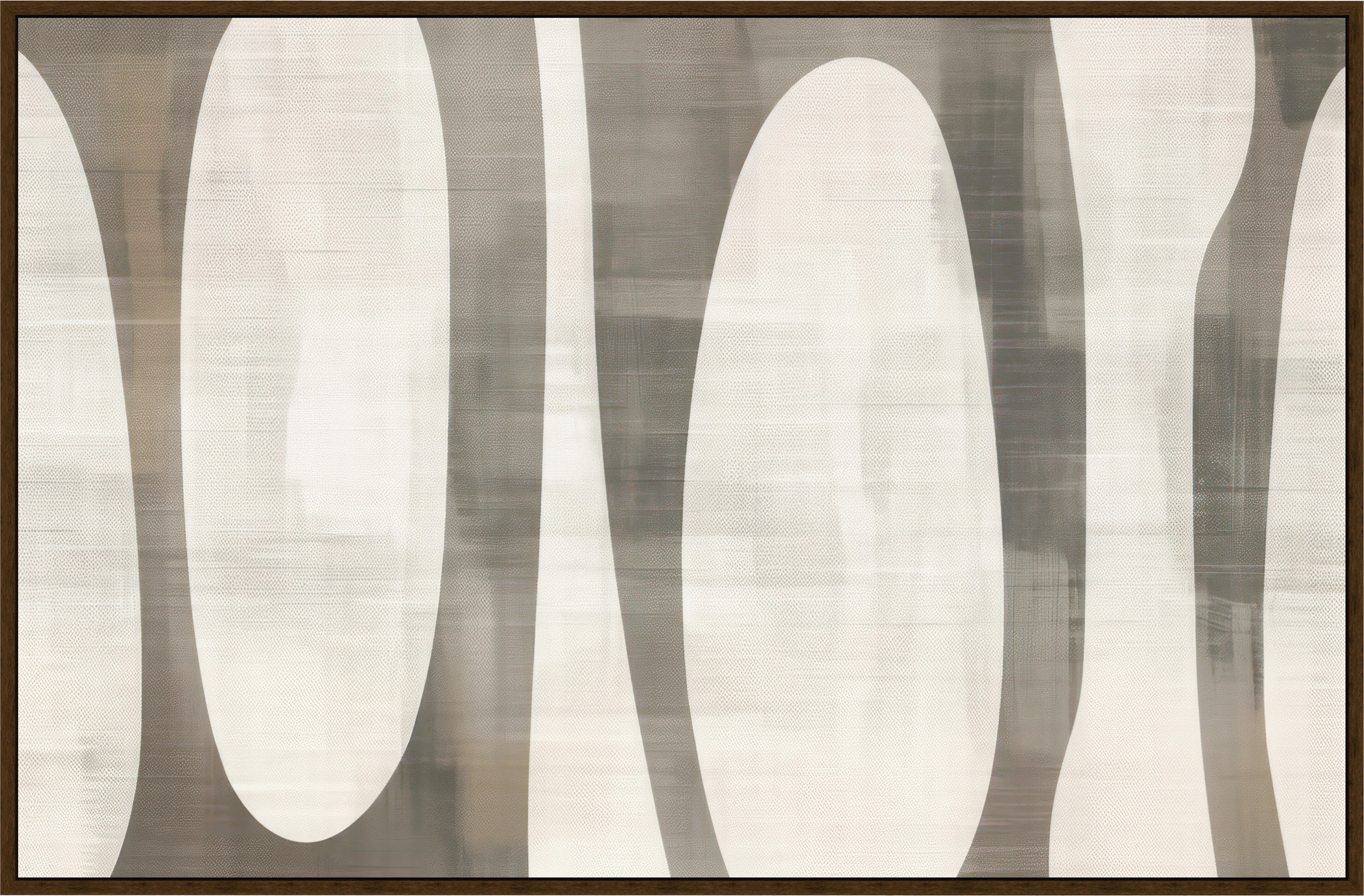 Keilrahmenbild Lotta ca. 60x90cm - Dunkelbraun/Beige, MODERN, Holzwerkstoff/Kunststoff (60/90cm) - Premium Living