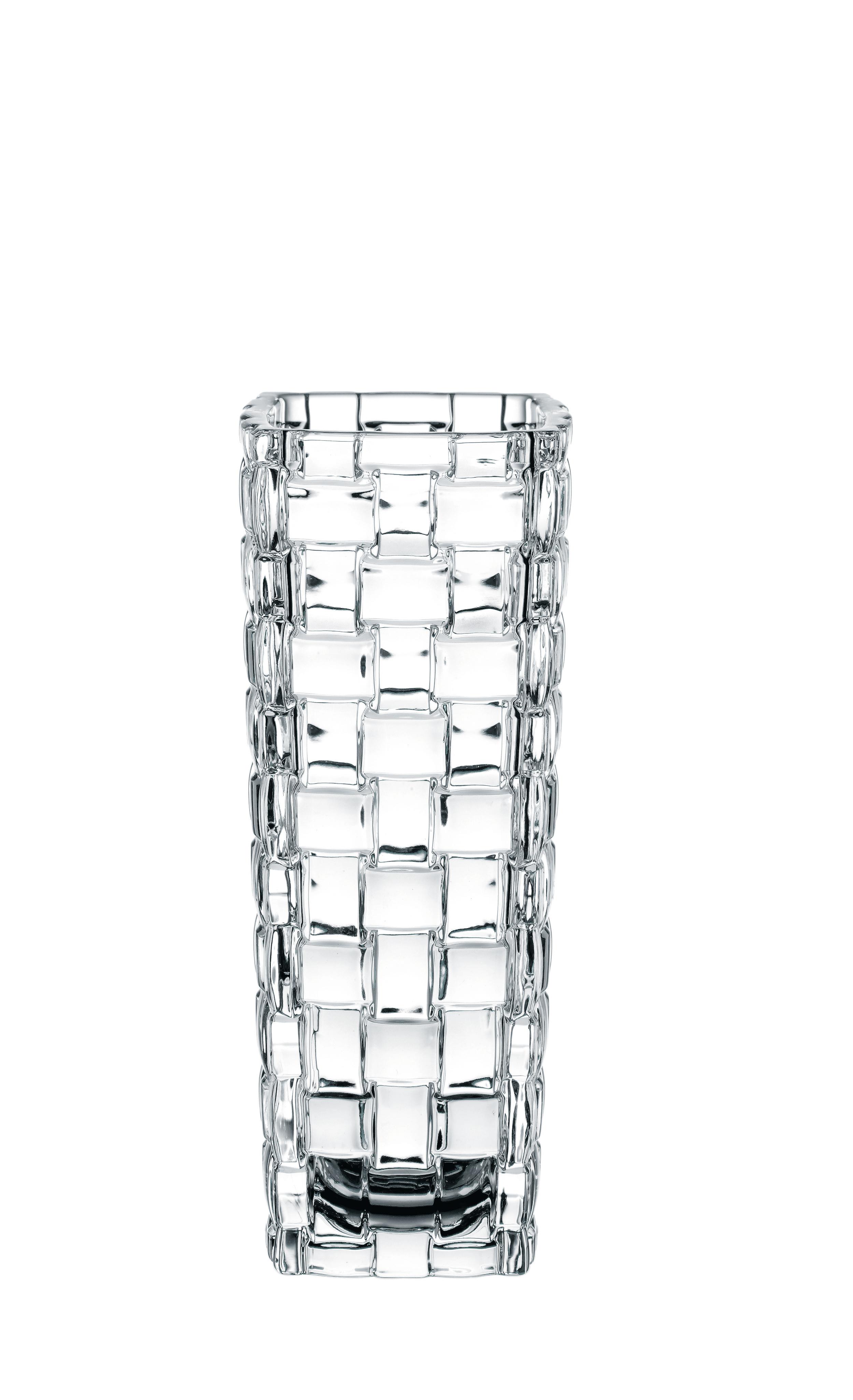 Vase Bossa Nova aus Kristallglas - Klar, MODERN, Glas (6,2/6,2/16,0cm) - Nachtmann