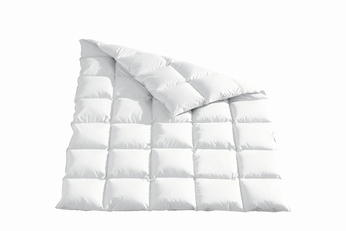 KOŁDRA CAŁOROCZNA DEVON - biały, Basics, materiały naturalne/tkanina (220/240cm) - Sleeptex