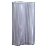 Vase Magnus in Dunkelgrau Ø ca. 16cm - Dunkelgrau, Modern, Glas (16/30cm) - Modern Living