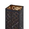 GOLVLAMPA ELIN -AKT- - svart/nickelfärgad, Lifestyle, metall/textil (15/118cm) - Mömax