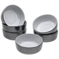 Set Skodelic Za Kosmiče Nordic Fjord Frost, 6-Delni - svetlo siva, Trend, keramika (15cm) - Creatable