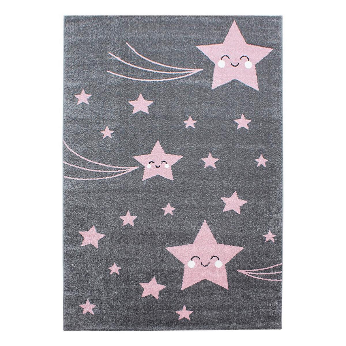 Otroška Preproga Kids, Roza, 200x290cm - pink, Trend, tekstil (200/290cm) - Ben'n'jen