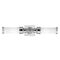 Fürdőszobai Falilámpa Fe-Payn-Or2-Bath - krómszínű, Design, üveg/fém (55,9/12,7/12.7cm) - Elstead Lighting
