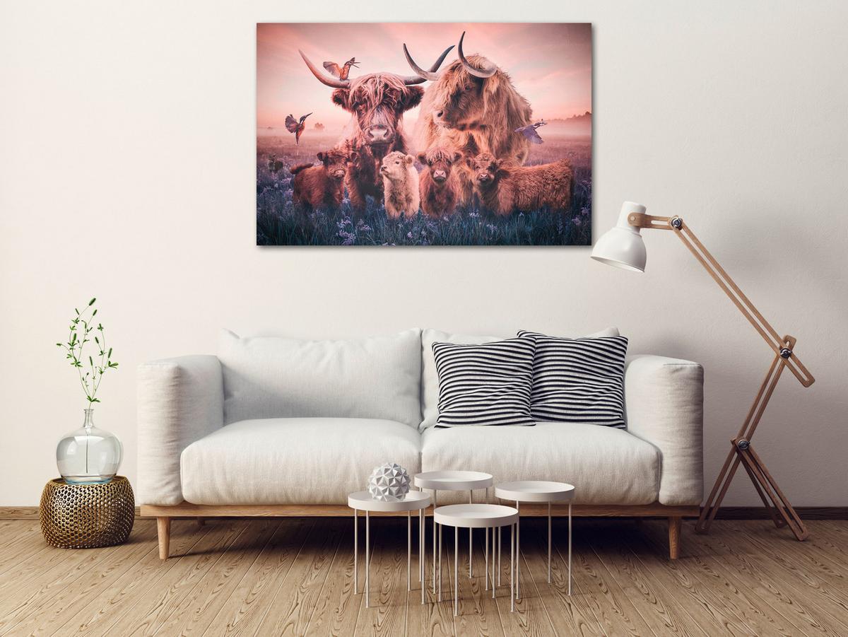 BILD POSTERJUNKIE-15-148X98-RVS-MKO - Beige, Basics, Metall (148/98/10cm)