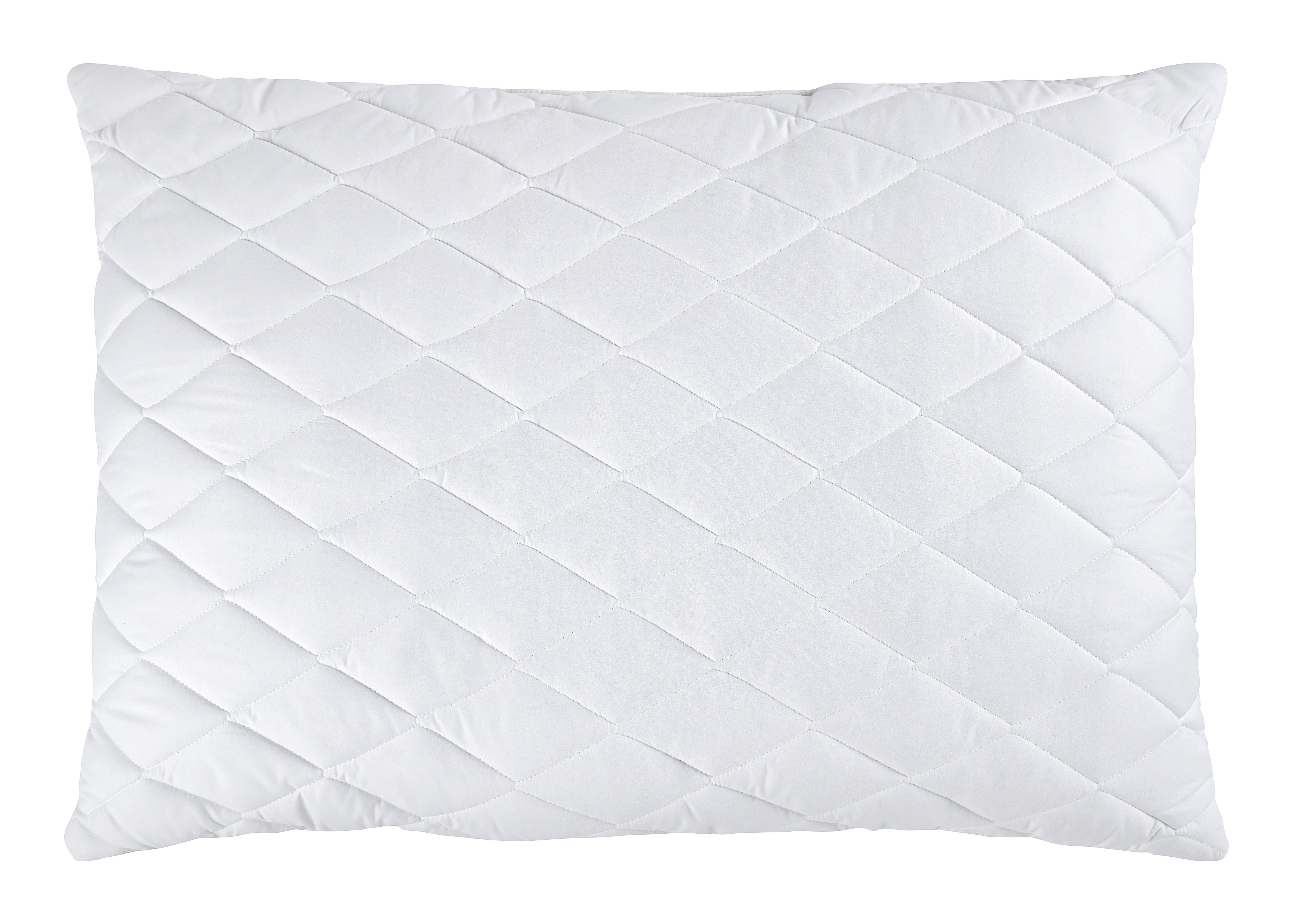 Kopfkissen Vegan Micro Premium Ca. 65x100cm - Weiss, Konventionell (65/100cm) - Nadana