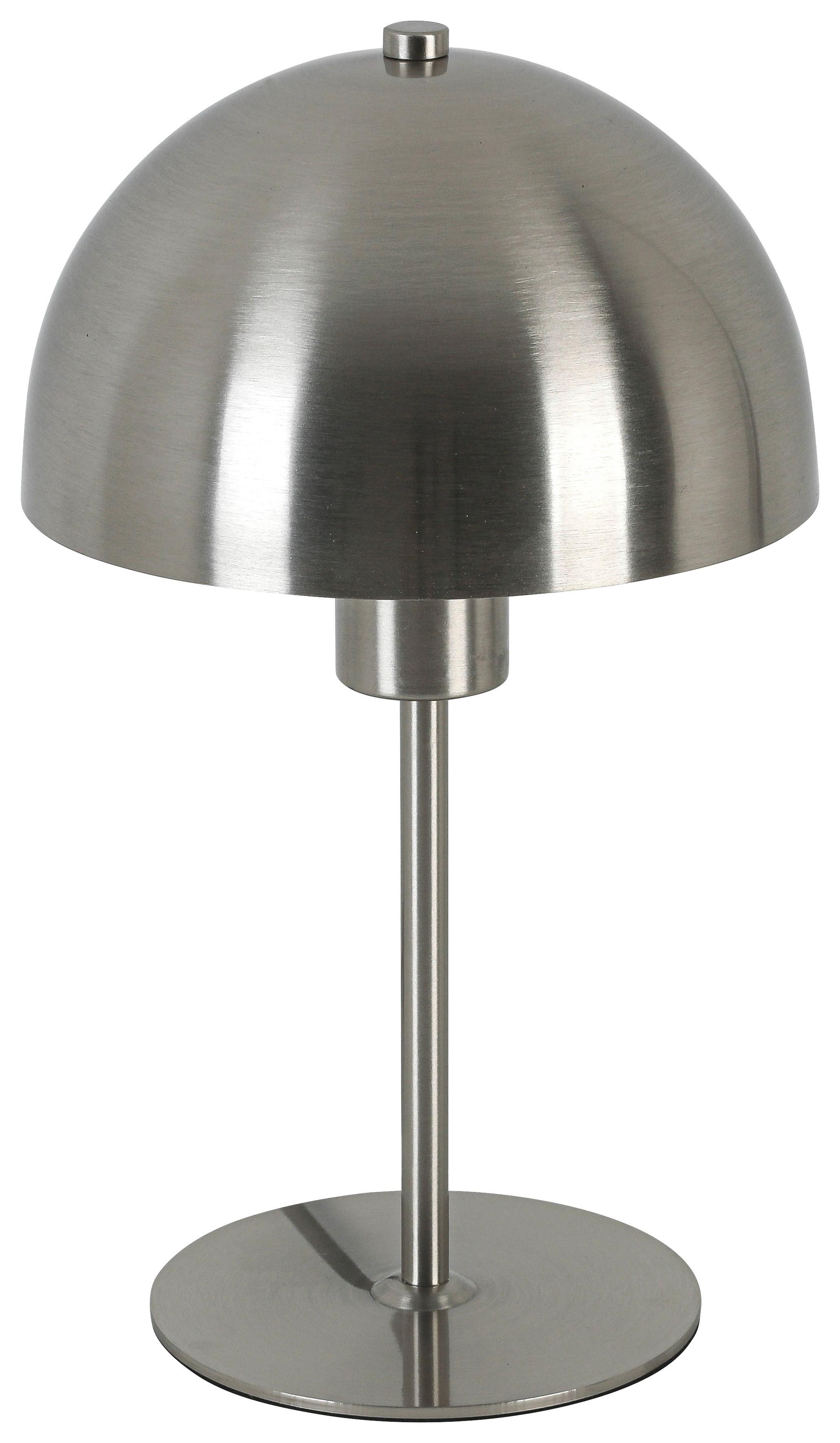 BORDSLAMPA MUSCH - nickelfärgad/svart, Modern, metall/plast (18/18/30cm) - Mömax