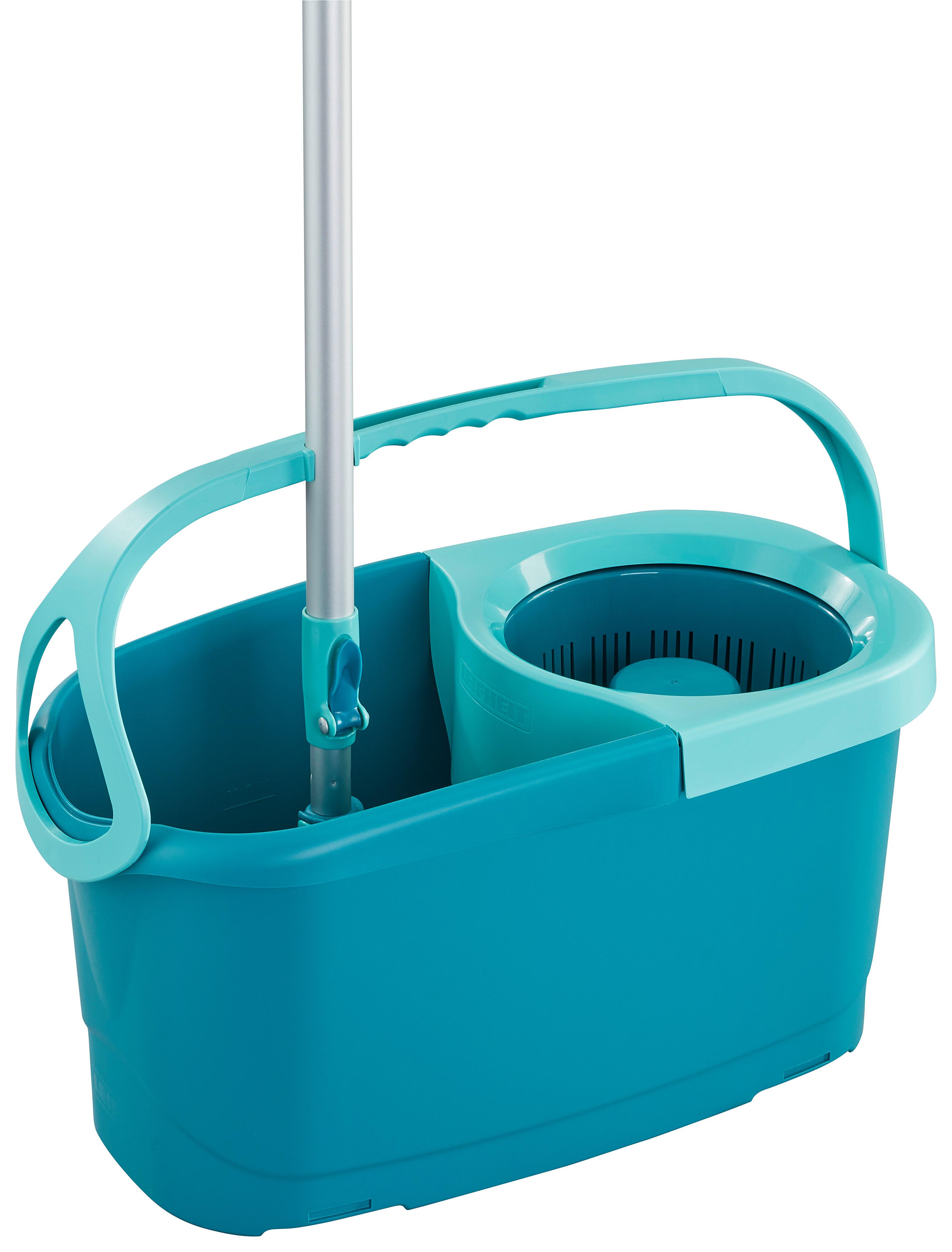 Set curățenie pardoseală Set Rotation Disc Mop Ergo - Basics (46/26/26cm) - Leifheit