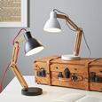 Namizna Svetilka Omar - črna/hrast, Trendi, kovina/les (20/47cm) - Mömax modern living Namizna Svetilka Omar - črna/hrast, Trendi, kovina/les (20/47cm) - Mömax modern living