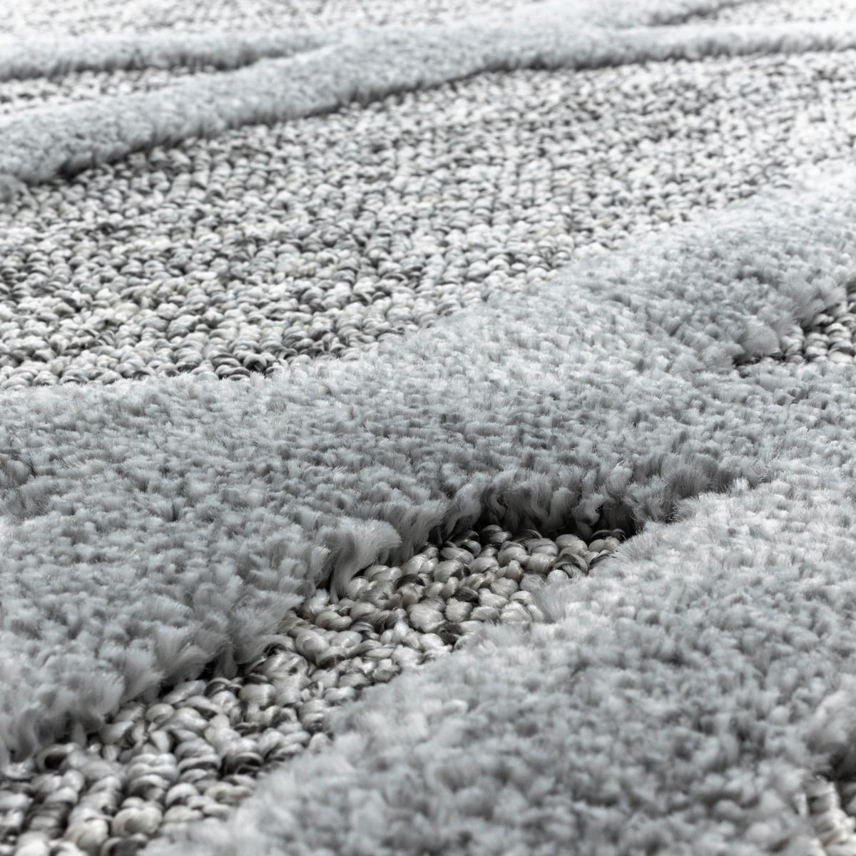 Webteppich Pisa 4706 Grau ca. 240x340cm - Grau, KONVENTIONELL, Textil (240/340cm) - Novel