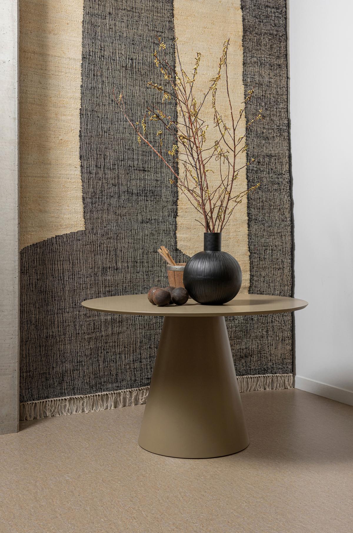 Esstisch Jorre Braun - Braun, Design, Holzwerkstoff (120/120/76cm) - Livetastic