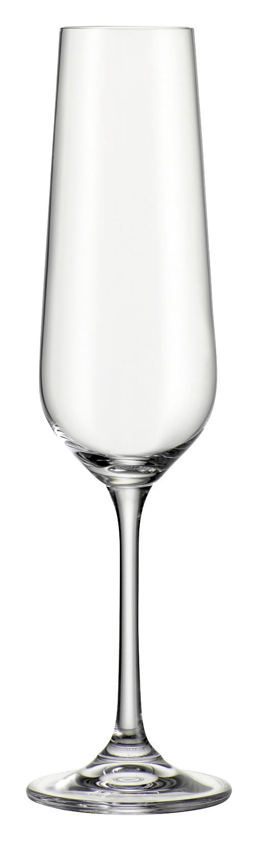 Sektglas Norma ca. 220ml - Klar, Modern, Glas (0,22l) - Bohemia