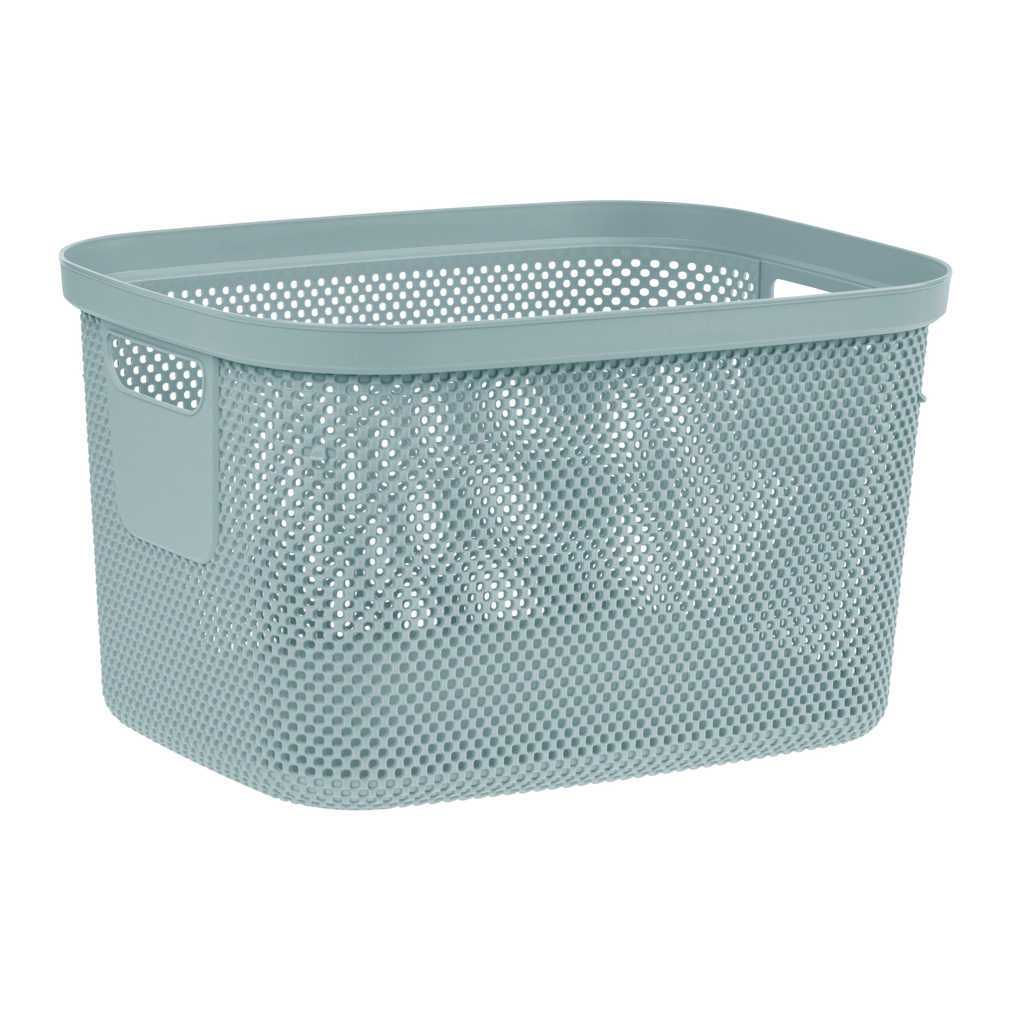 Košarica Za Shranjevanje Stine -Xl- Ca. 18l -Ext- - modra, Moderno, umetna masa (38/28,5/22,5cm) - Mömax
