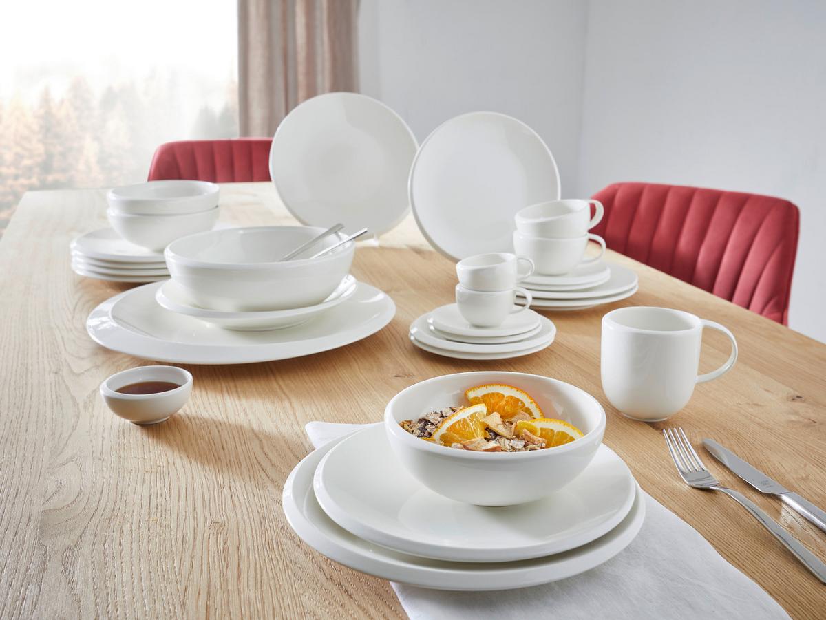 ZASTAWA STOŁOWA NEW MOON VILLEROY&BOCH - biały, Konventionell, ceramika - Villeroy & Boch