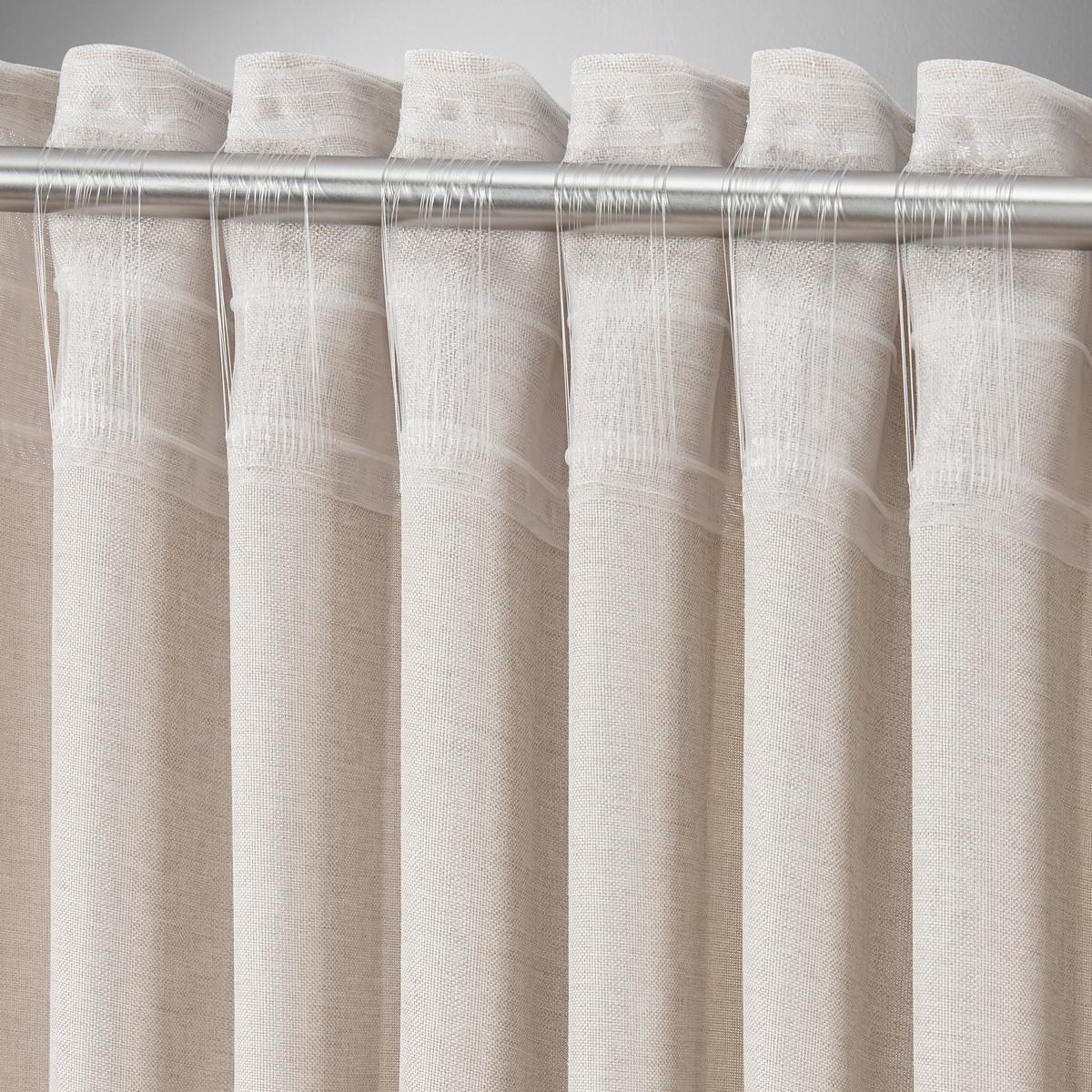 Fertigvorhang Ulrich In Sand Ca. 300cm - Sandfarben, Modern, Textil (135/300cm) - Modern Living