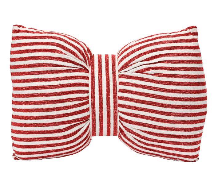 Jastuk Za Sofu Nat 60x40cm - bijela/crvena, Basics, tekstil (60/40cm)