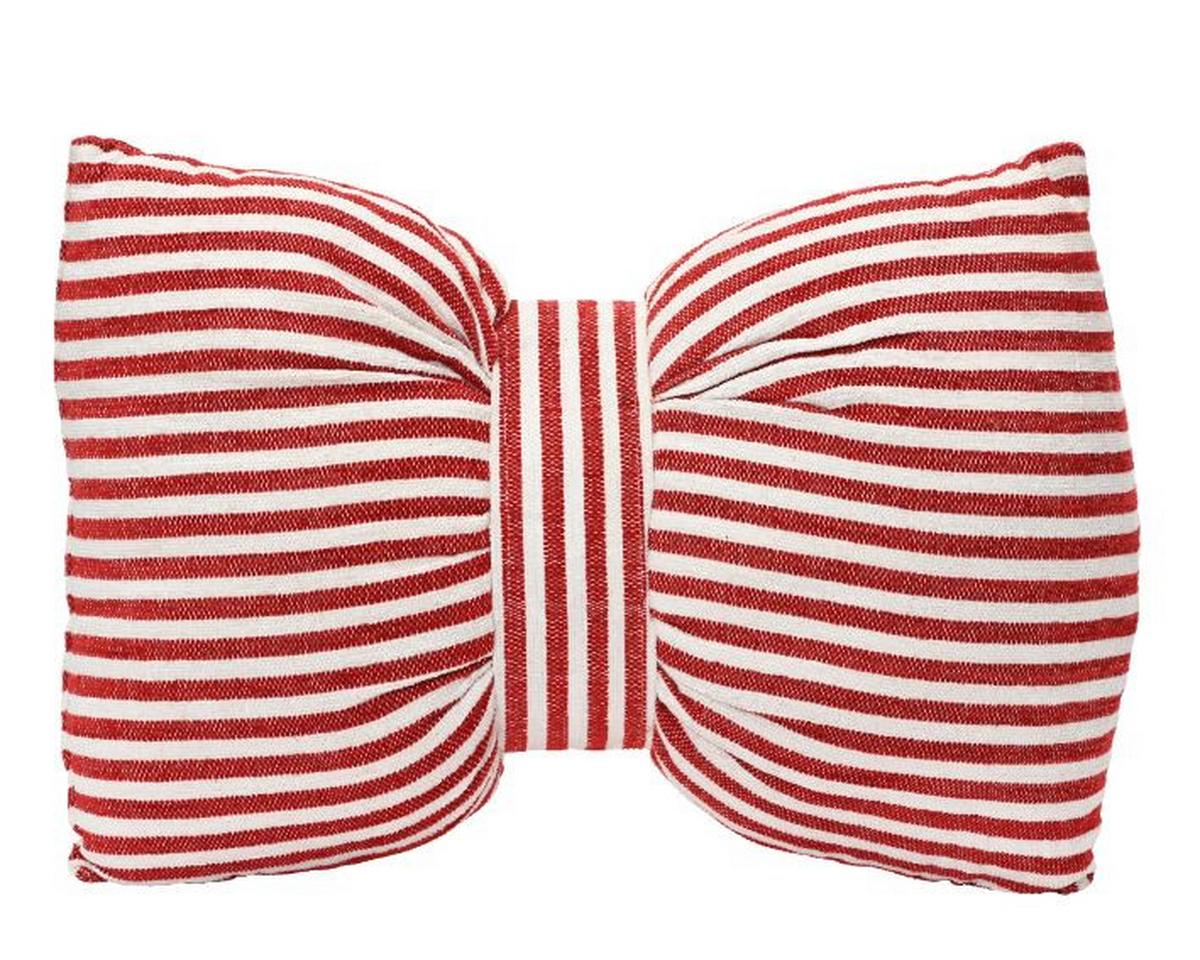 Jastuk Za Sofu Nat 60x40cm - bijela/crvena, Basics, tekstil (60/40cm)