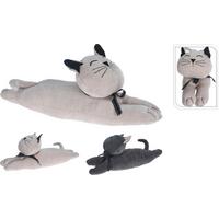 Ajtóütköző Cat - textil (37/12/17cm)