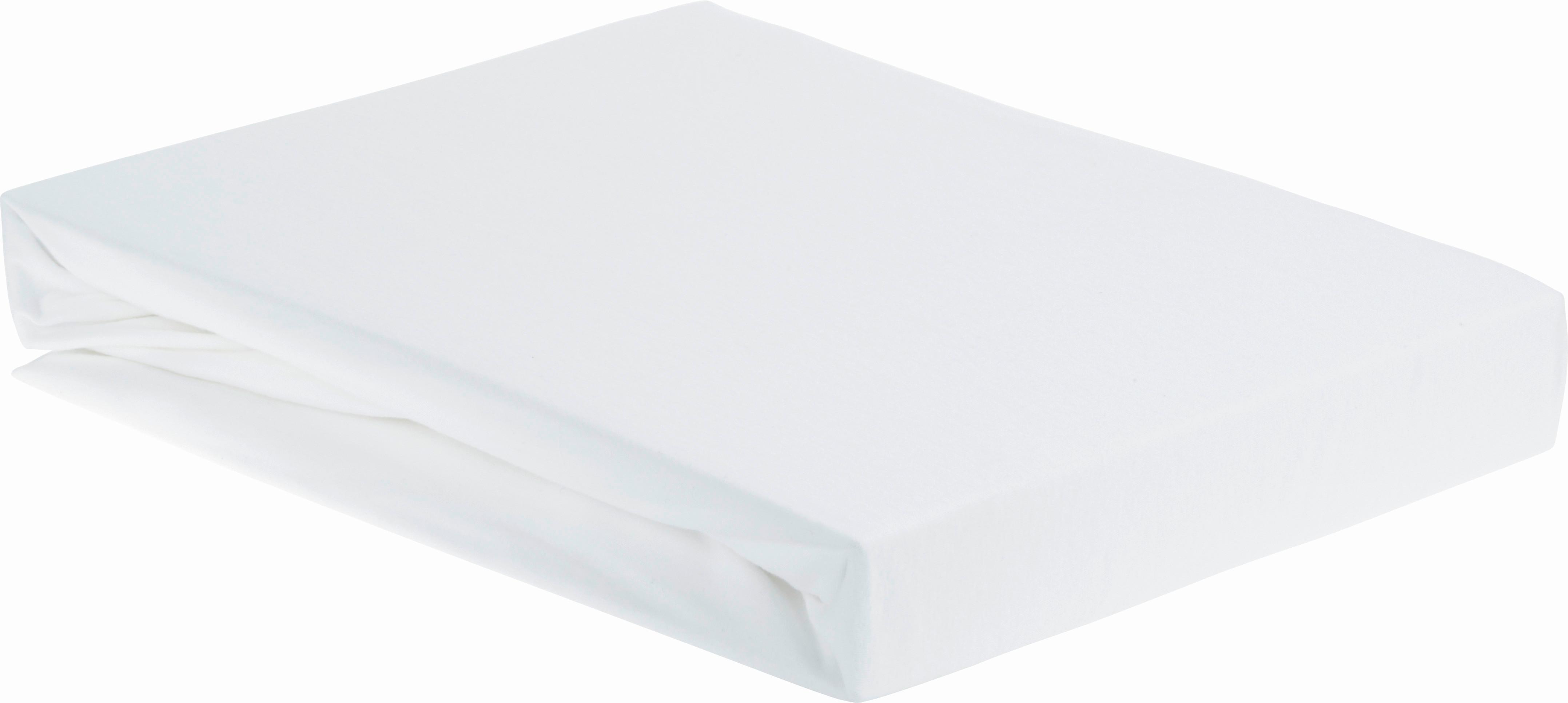 Napenjalna Rjuha Za Nadvložek Elasthan Topper - bela, tekstil (160/200/15cm) - Premium Living