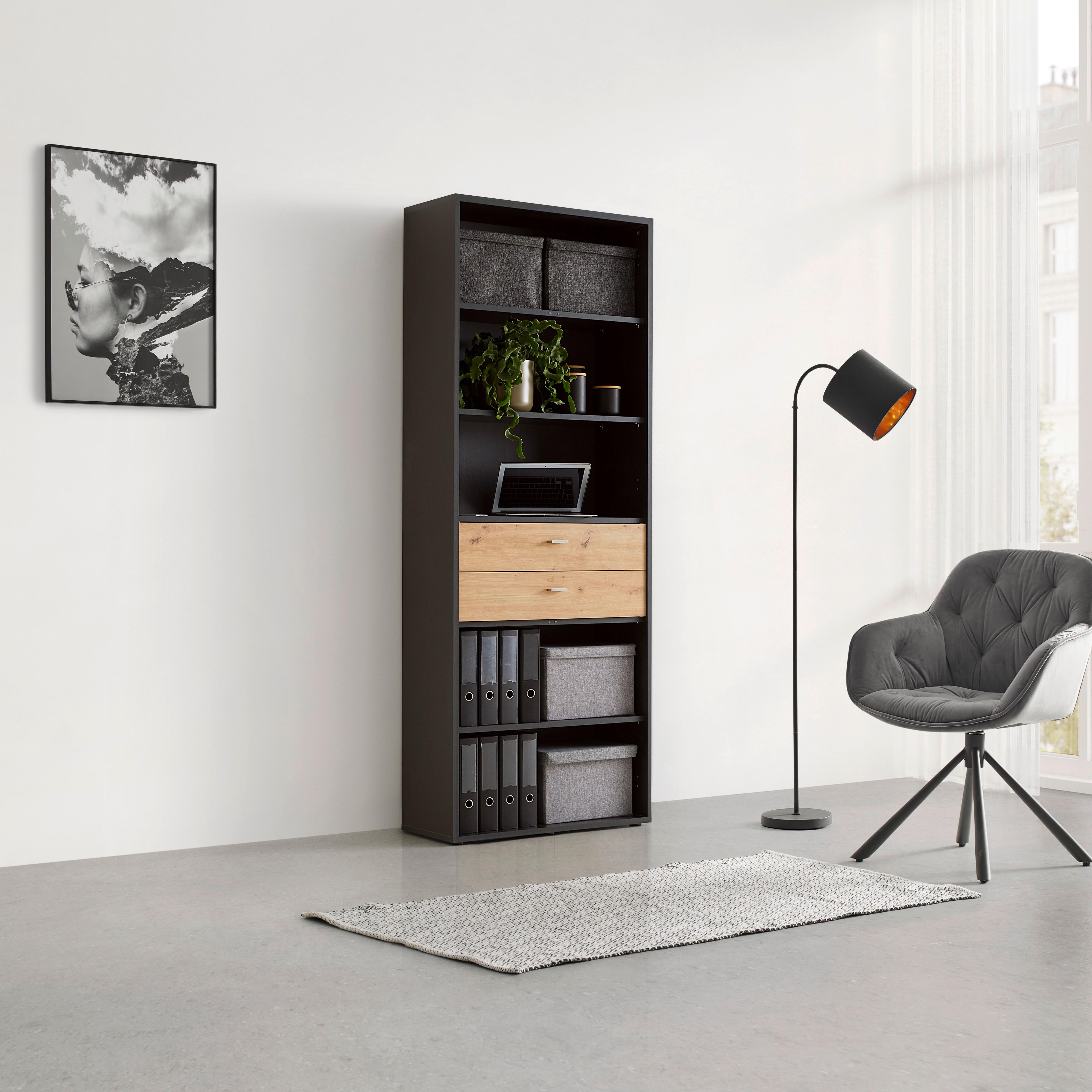 Schubkasteneinsatz Mister Office Eiche Artisan - Eiche Artisan, Modern, Holzwerkstoff (39/33/32cm) - Mömax