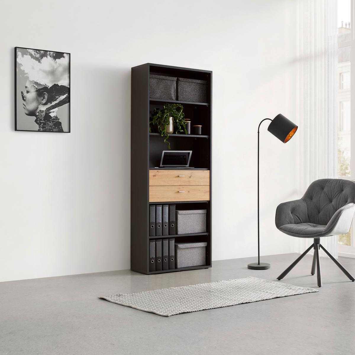 Schubkasteneinsatz Mister Office Eiche Artisan - Eiche Artisan, Modern, Holzwerkstoff (39/33/32cm) - Mömax