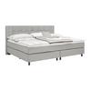 Boxspringbett Primo Grau ca. 240x200cm - Grau, KONVENTIONELL, Holz/Holzwerkstoff (240/200cm) - Premium Living