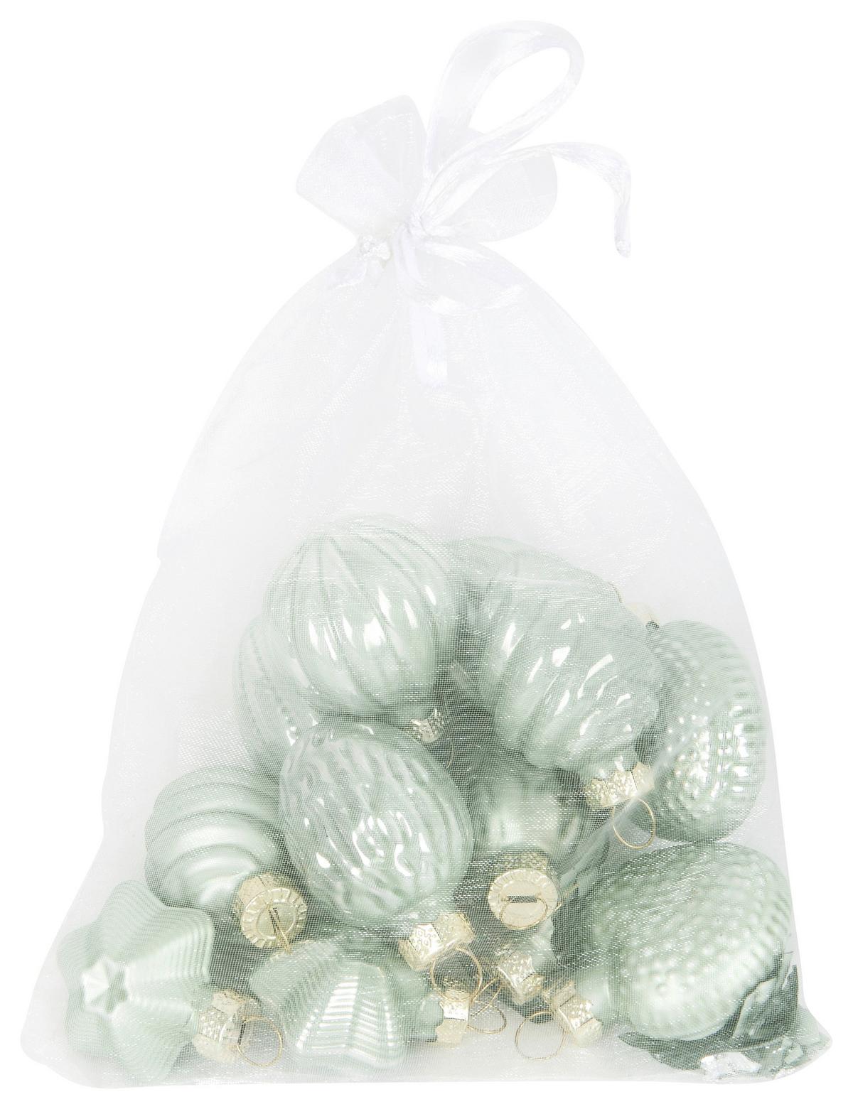 Függődísz Bruno - zsályazöld, Üveg/fém - Modern Living