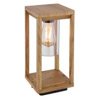 Svetilka Podnožja 3135ws1 Candela - naravne barve/prozorno, Basics, kovina/umetna masa (15/15/35cm) - Globo