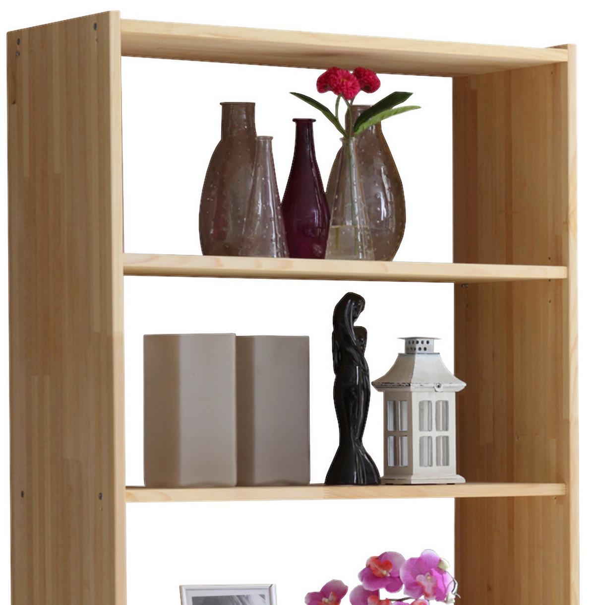 REGAL Standregal Kiefer Natur - Naturfarben, MODERN, Holz (80/179/31cm) - MID.YOU