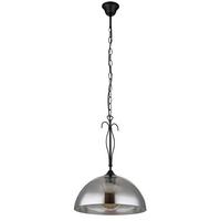 Luster 69061h - crna, Konvencionalno, staklo/metal (30/120cm) - Globo