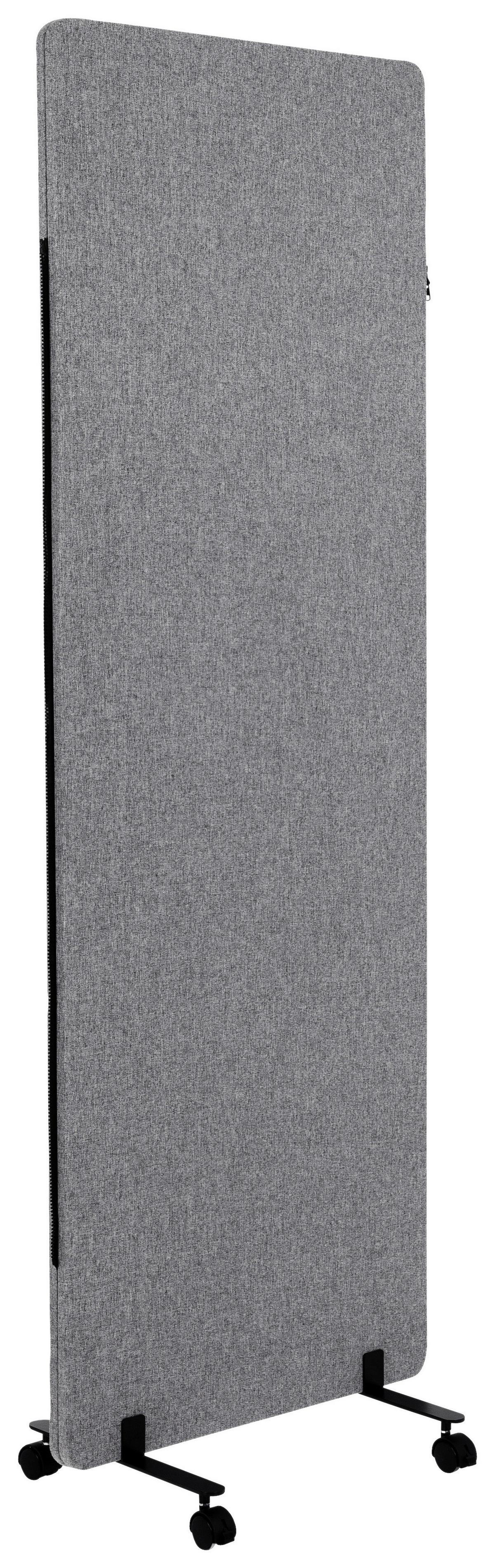 Pregradna Stena Flexmiut, Temno Siva - temno siva, Basics, kovina/umetna masa (60/177/3cm) - MID.YOU