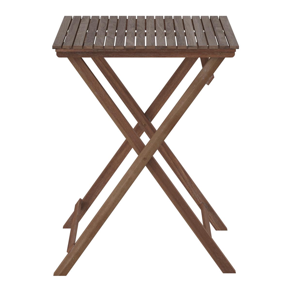 Set Za Balkon Effie, Siva, 3-Delno - barve akacije, Moderno, umetna masa/les (60/76/60cm) - Bessagi Garden