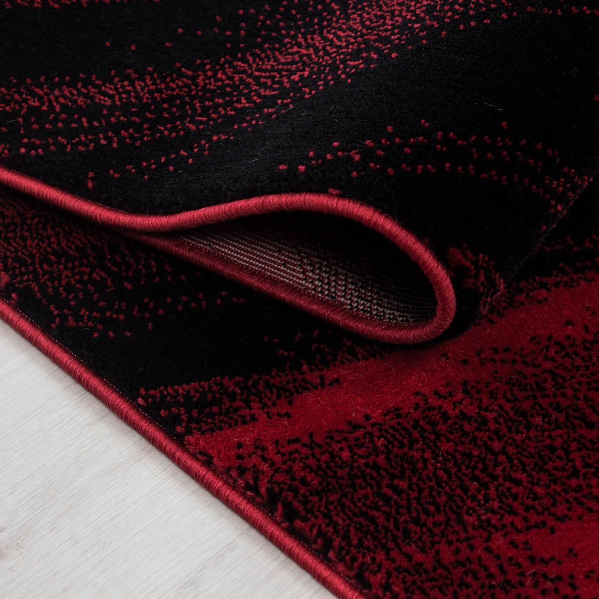 Ravno Tkana Preproga Miami, Rdeča, 240x340cm - rdeča, Design, tekstil (240/340cm) - Novel