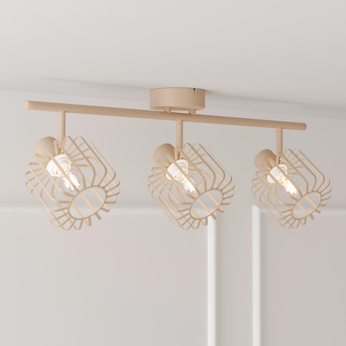 LAMPA REFLEKTOROWA COVENTRY *SBN* - szary, Konventionell, metal (64/12/22cm) - Novel