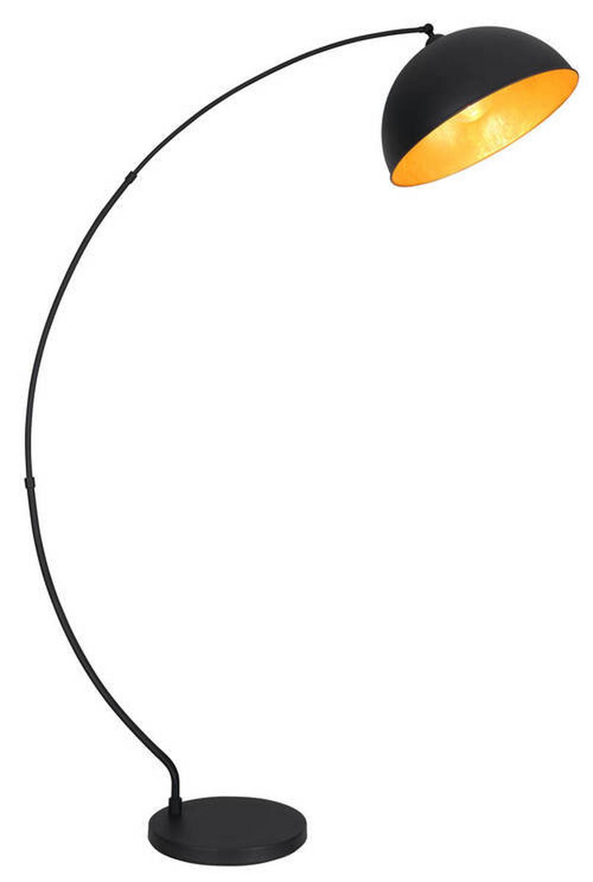 LAMPA ŁUKOWA 58486 - czarny/kolor złoty, Design, metal (115/45/182cm) - Globo