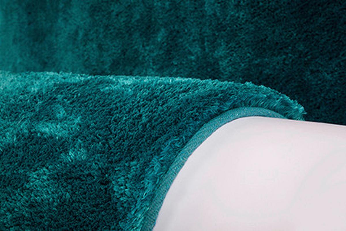 Hochflorteppich my Curacao Petrol ca. 80x150cm - Petrol, KONVENTIONELL, Textil (80/150cm) - Obsession