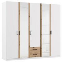 DULAP USI ROTATIVE DESPINA - alb/stejar Artisan, Konventionell, material pe bază de lemn (226/210/54cm)