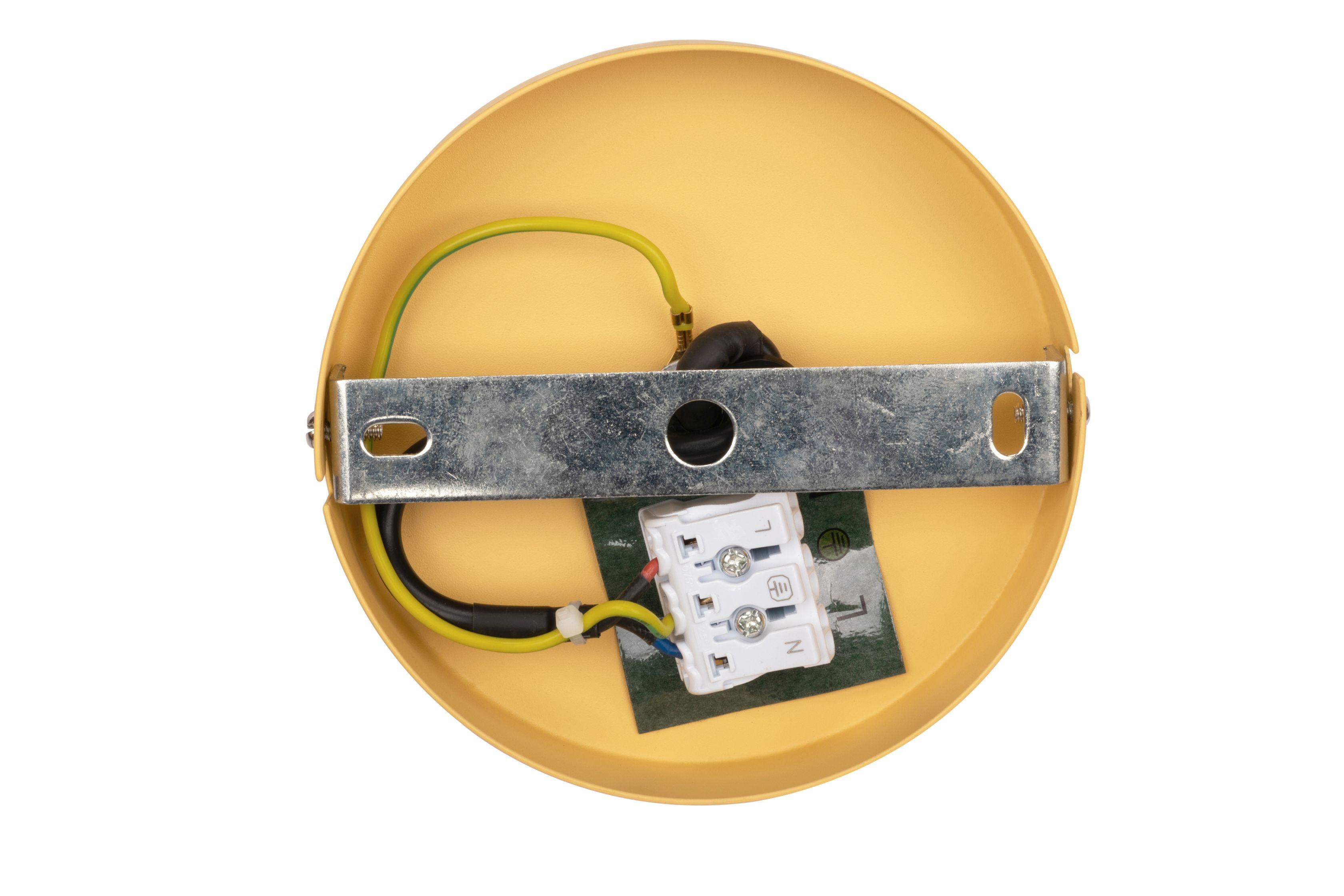LAMPA WISZĄCA TAMPA *SBN* - żółty, Basics, metal (35/162cm) - Novel