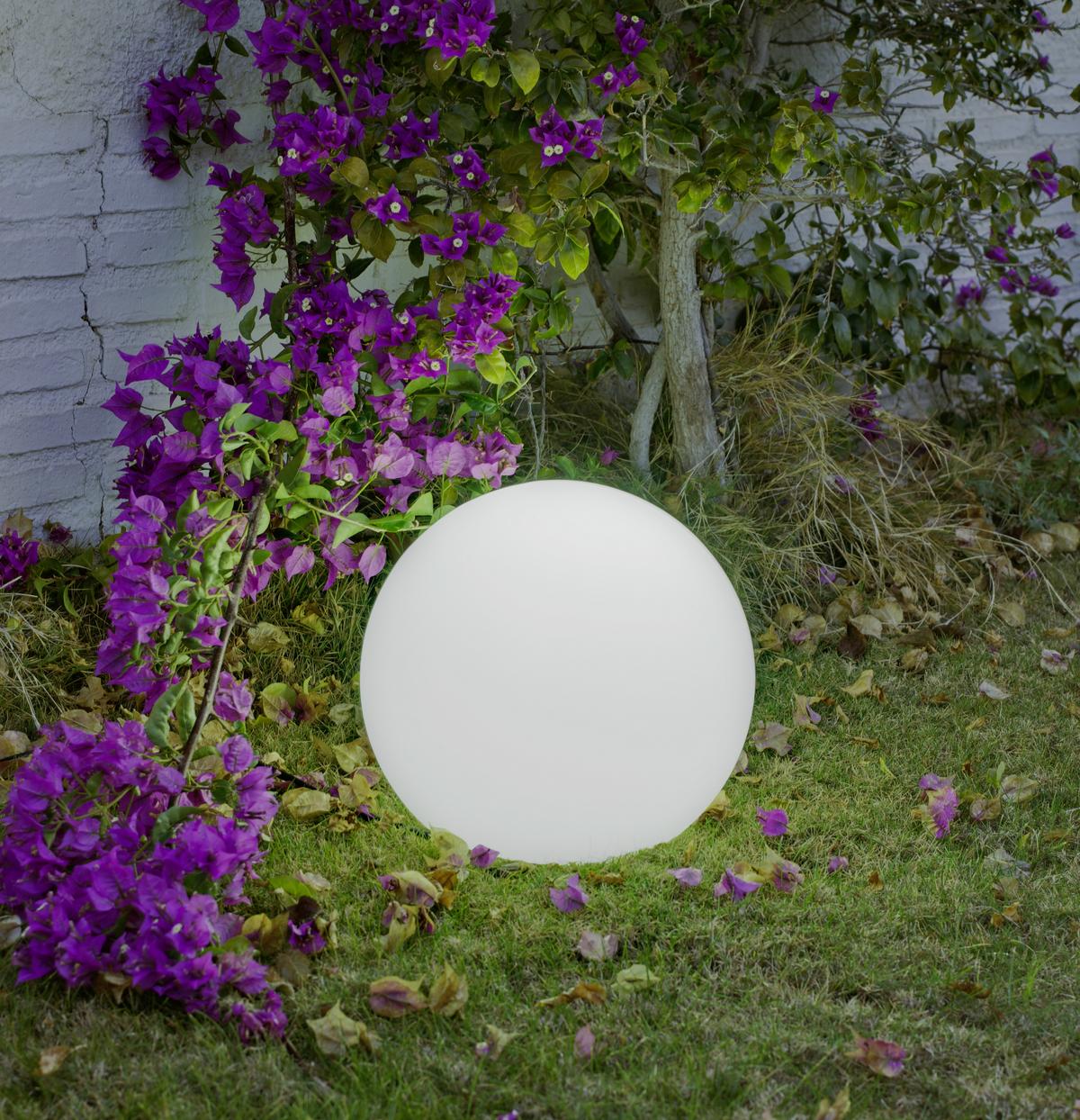 LAMPA ZEWNĘTRZNA LED BULY 20 LUMBL020OFNW - przezroczysty, Basics, tworzywo sztuczne (20/17/20cm) - Newgarden