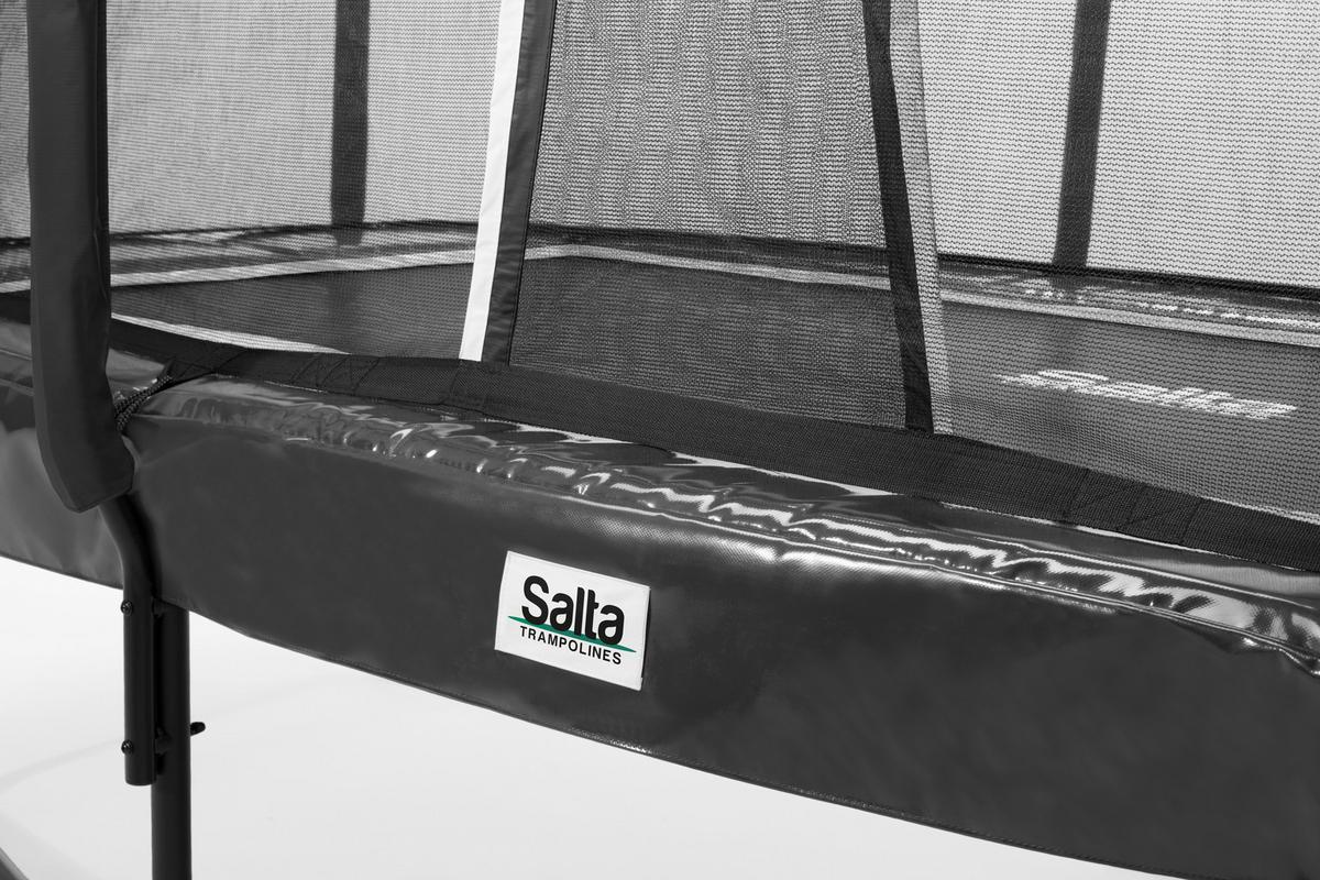 Trampolin Salta First Class ca. 244x427cm - Schwarz, KONVENTIONELL, Metall (244/427cm) - Salta