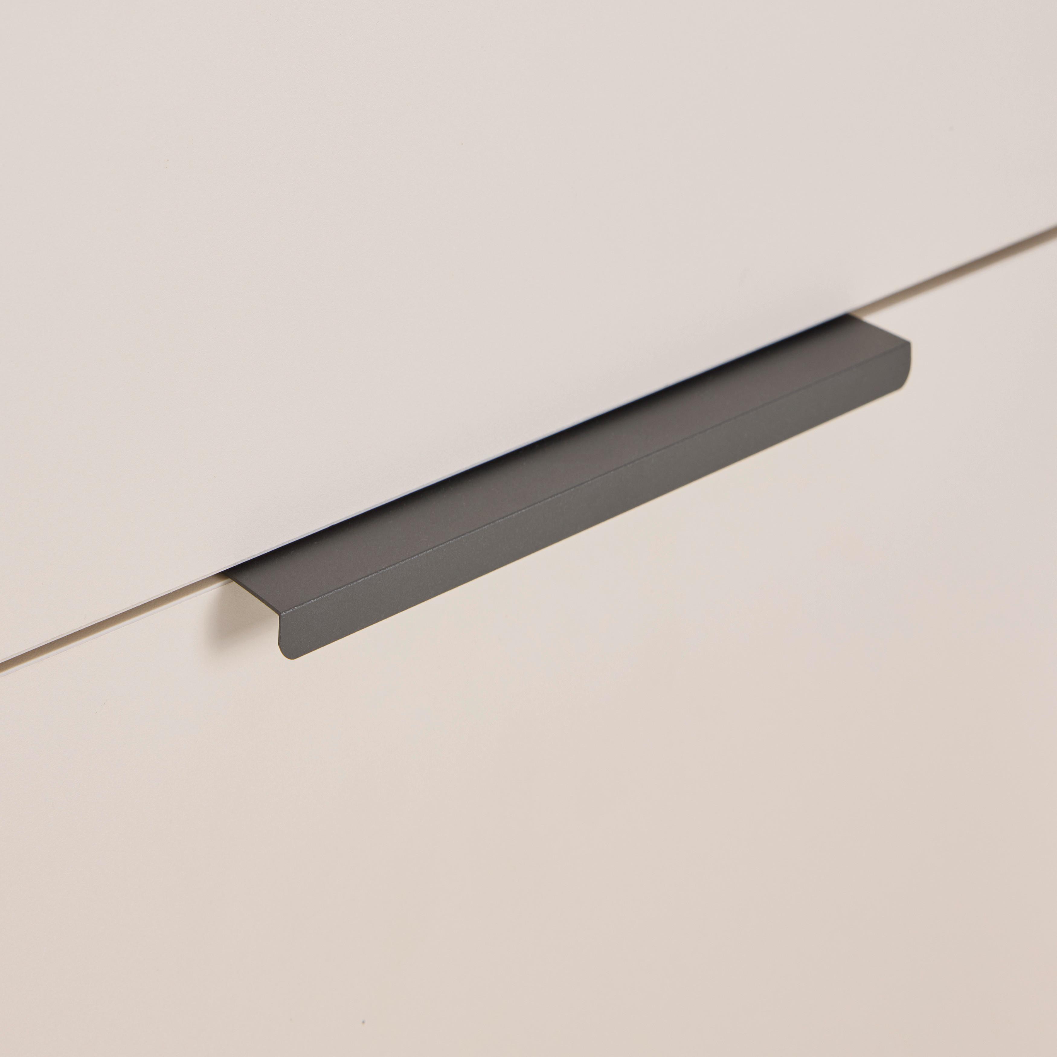 UNDERSKÅP LIANA -EXKLUSIV- - antracit, Modern, metall/trämaterial (39,5/80,6/35cm) - Mömax