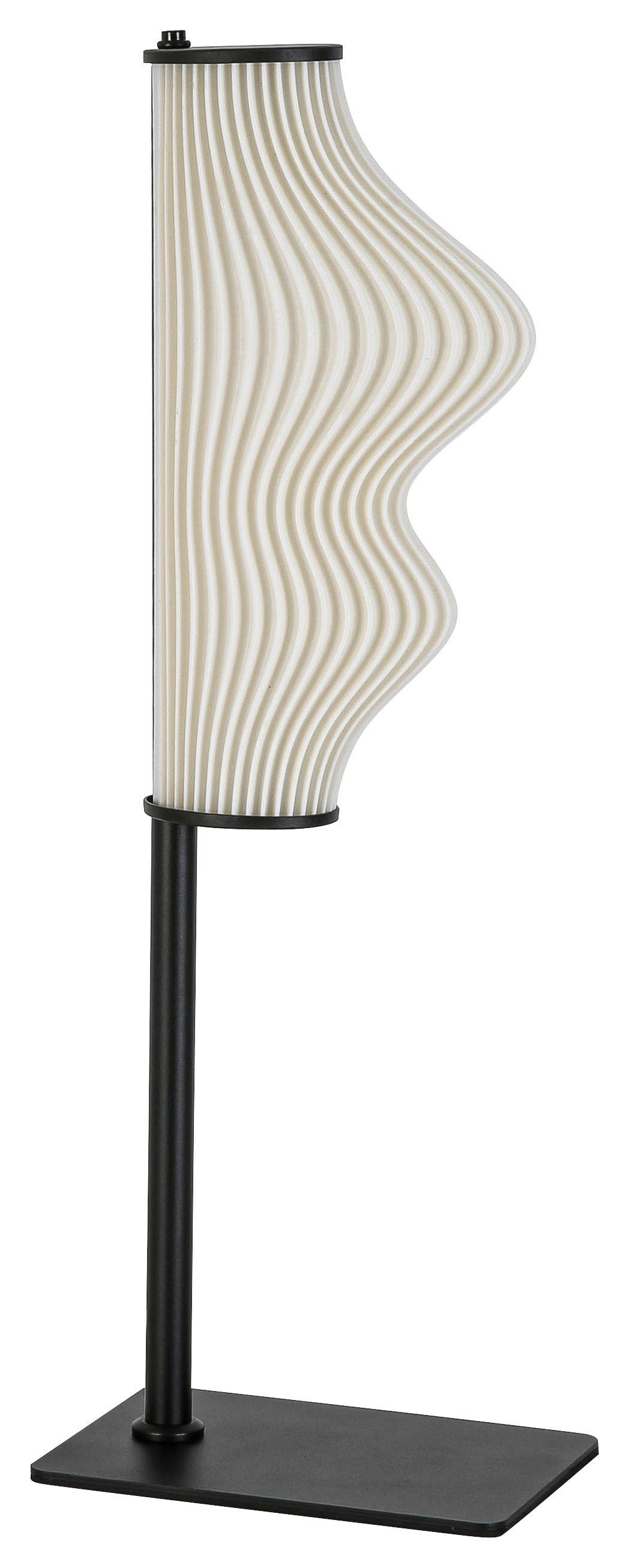 LED-BORDSLAMPA LASERI - vit/svart, Klassisk, metall/plast (20/14/55cm) - Mömax