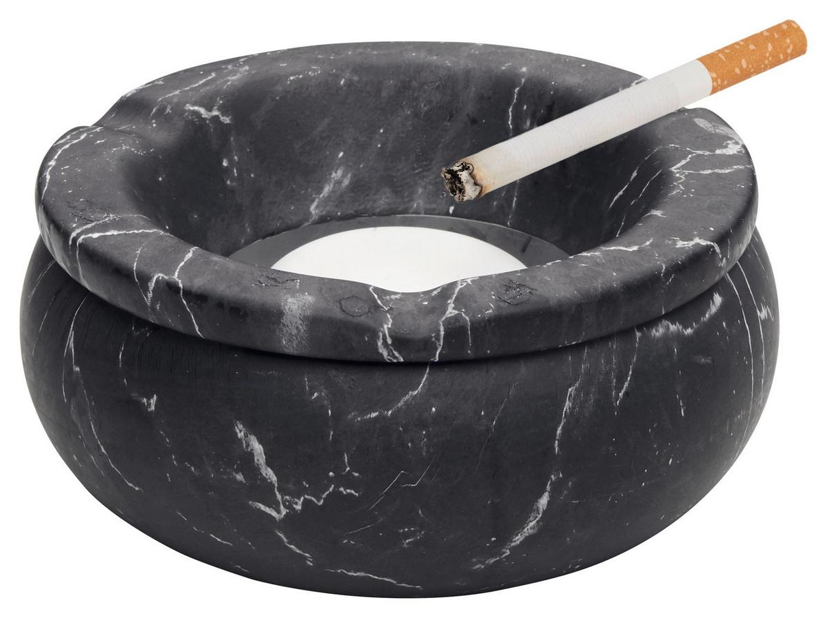 Hamutartó Marble - fekete, kerámia (15/5,7cm) - Modern Living