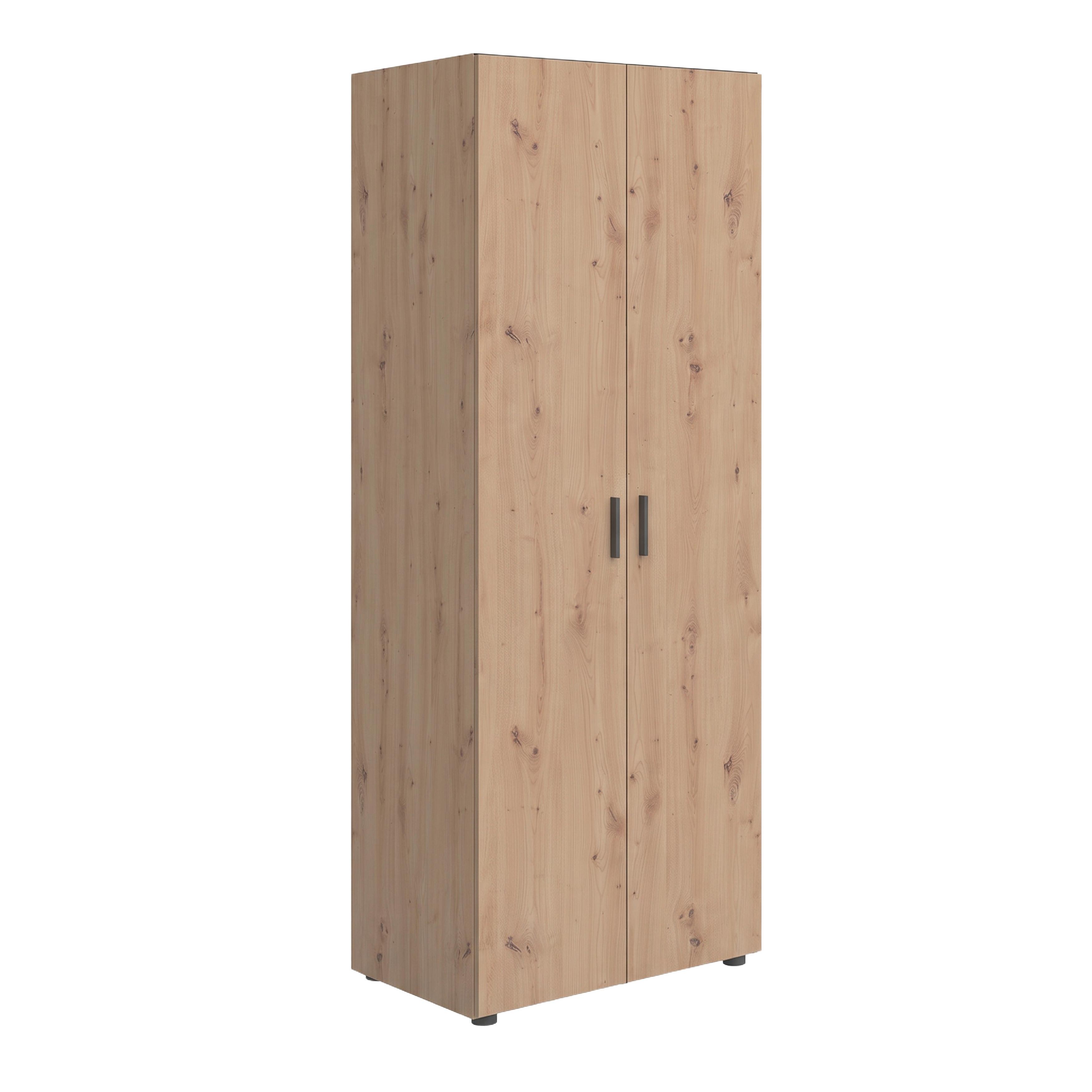 Ormar Charlie - hrast artisan, Konvencionalno, pločasti materijal/plastika (60/180/33,6cm) - Modern Living