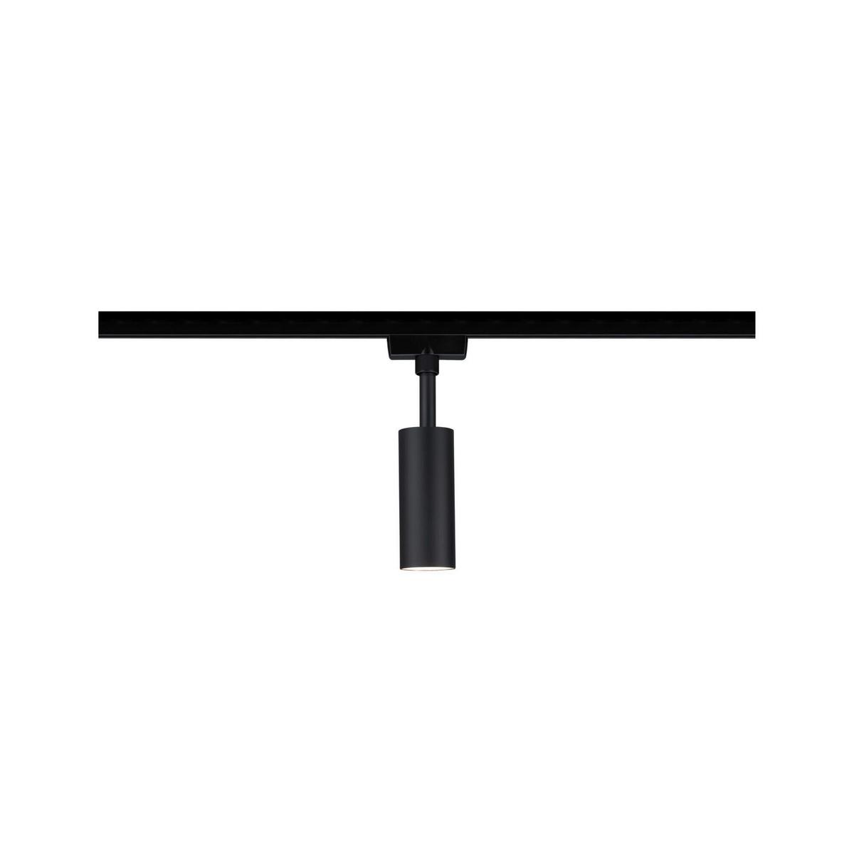 Strahler Urail Tubo Schwarz max. 4 Watt - Schwarz, Basics, Kunststoff/Metall (4.3/4.3/18.8cm) - Paulmann