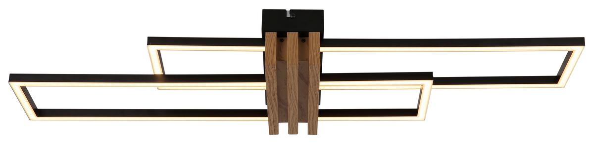 LAMPA SUFITOWA LED 67357D1 DAKARI I - czarny/opal, Design, tworzywo sztuczne/metal (80l)