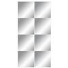 SPEGELPLATTOR SET TAIL -SB- - silver, glas (15/15cm) - Mömax